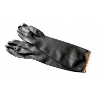 Elbow-Length Chemical Resistant Rubber Gloves Elbow-Length Chemical Resistant Rubber Gloves